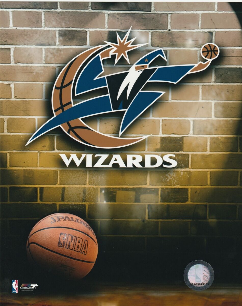 Washington Wizards Logo - Washington Wizards Logo Emblem 8x10 PHOTOFILE Glossy Photo NBA Licensed
