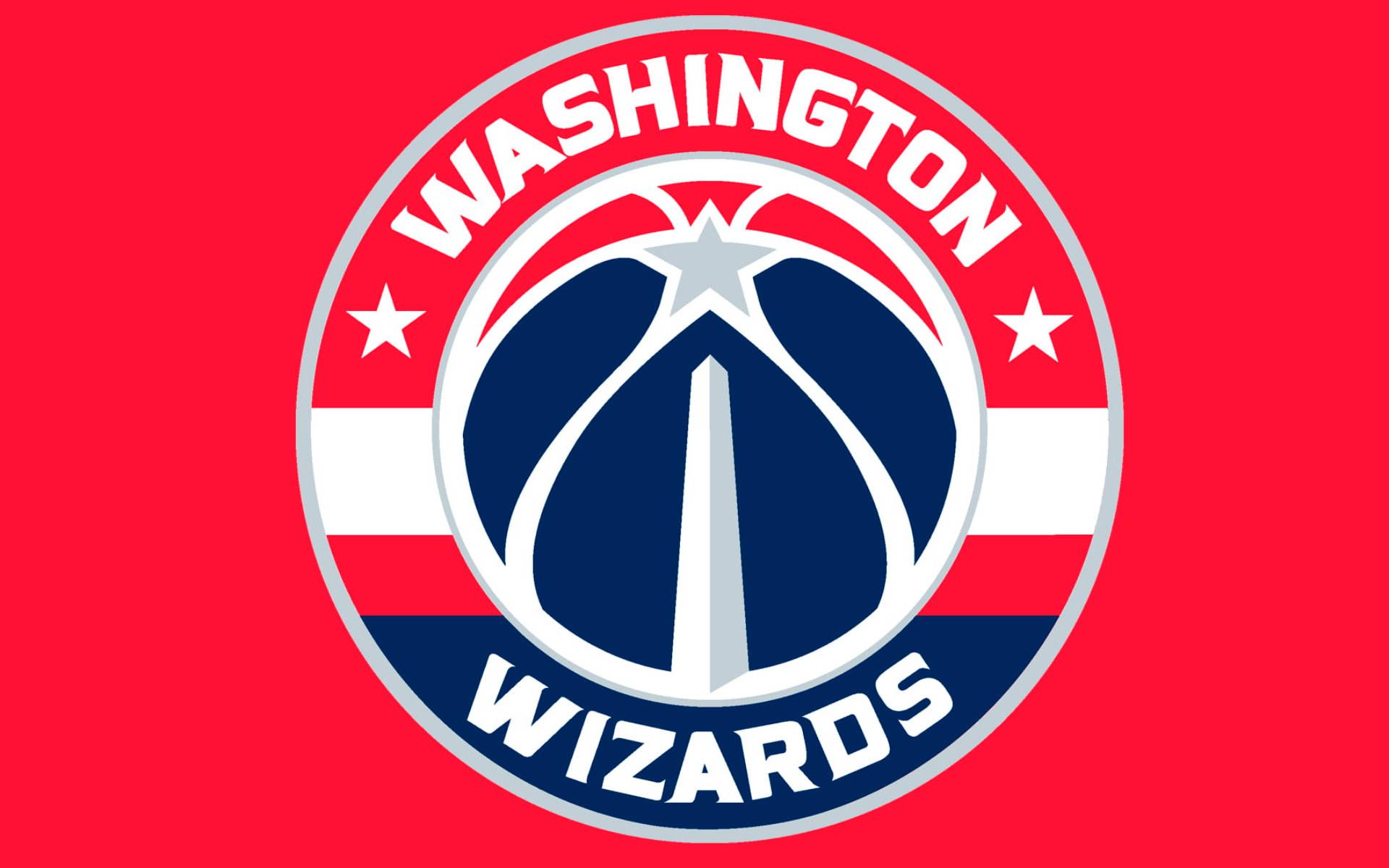 Washington Wizards Logo - Download Minimalist Washington Wizards Emblem In Red Wallpaper |  Wallpapers.com
