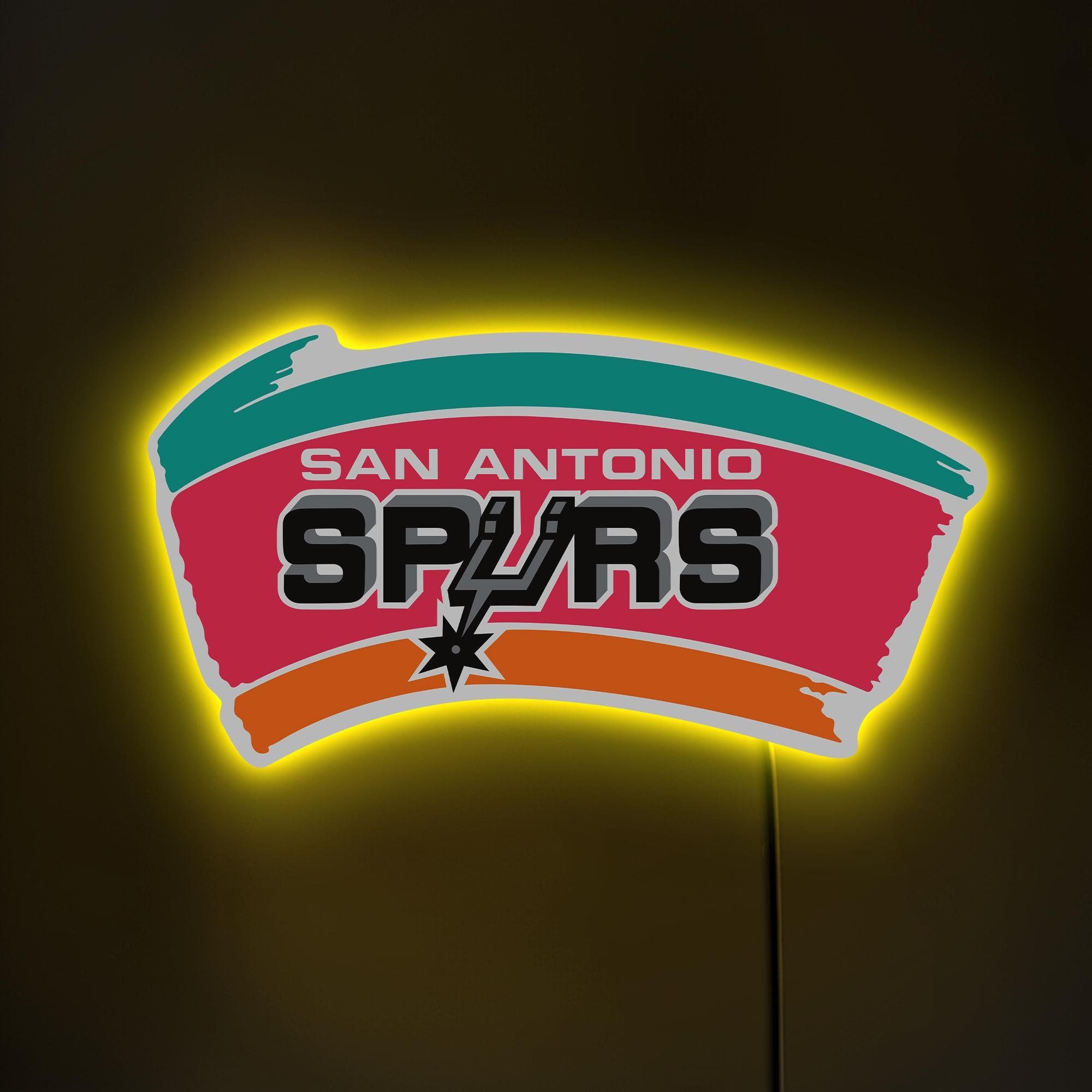 San Antonio Spurs Logo - San Antonio Spurs Neon Sign, San Antonio Spurs Logo, San Antonio Spurs  Gift, Basketball Team Sign, San Antonio Spurs Art, SA Spurs Decor - Etsy