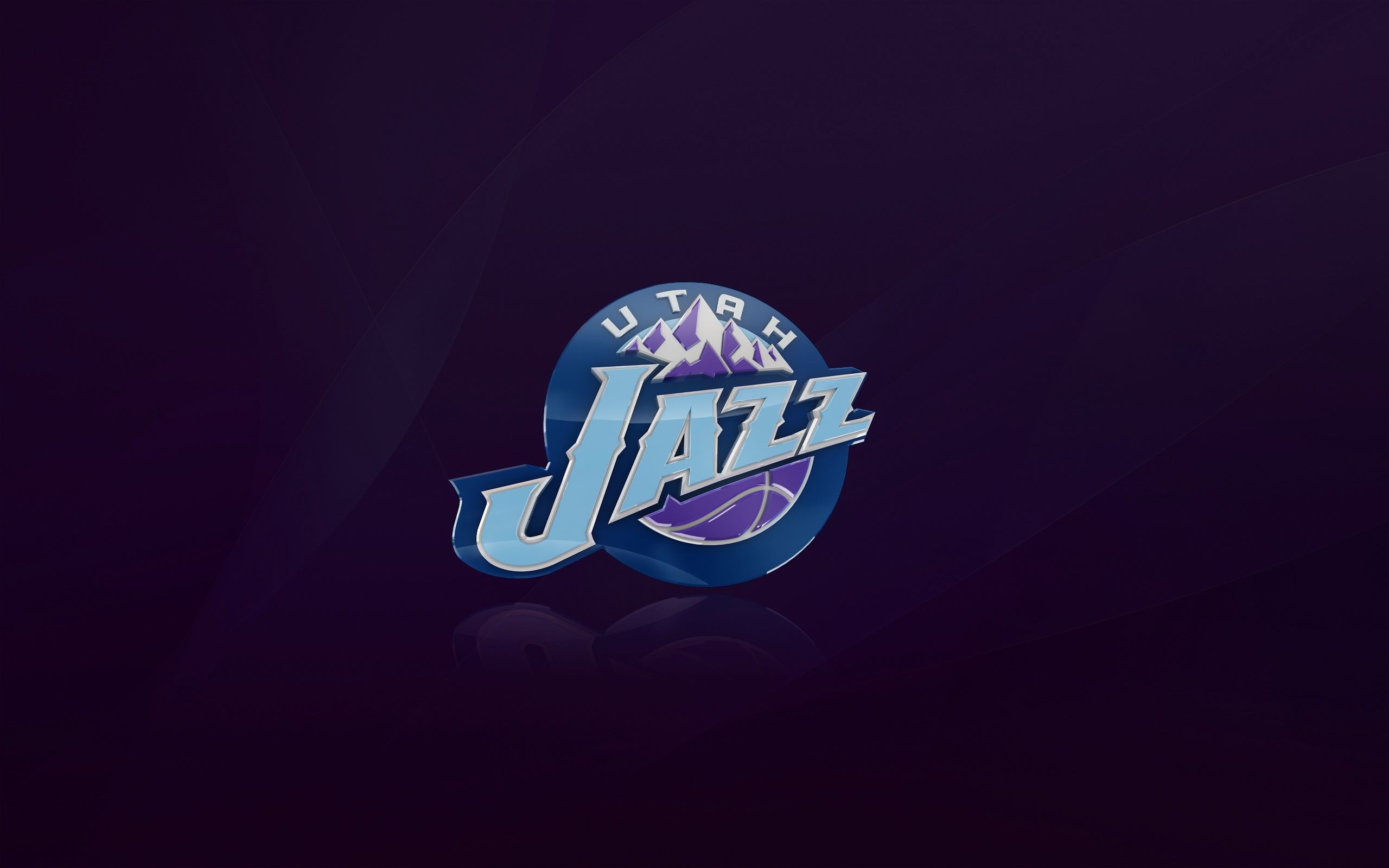 Utah Jazz Logo - Wallpaper purple, background, logo, jazz, Basketball, Utah, NBA, Utah Jazz  for mobile and desktop, section спорт, resolution 2560x1600 - download