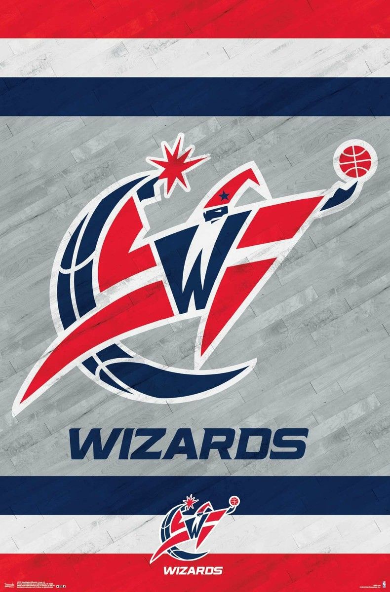 Washington Wizards Logo - NBA Washington Wizards - Logo Poster
