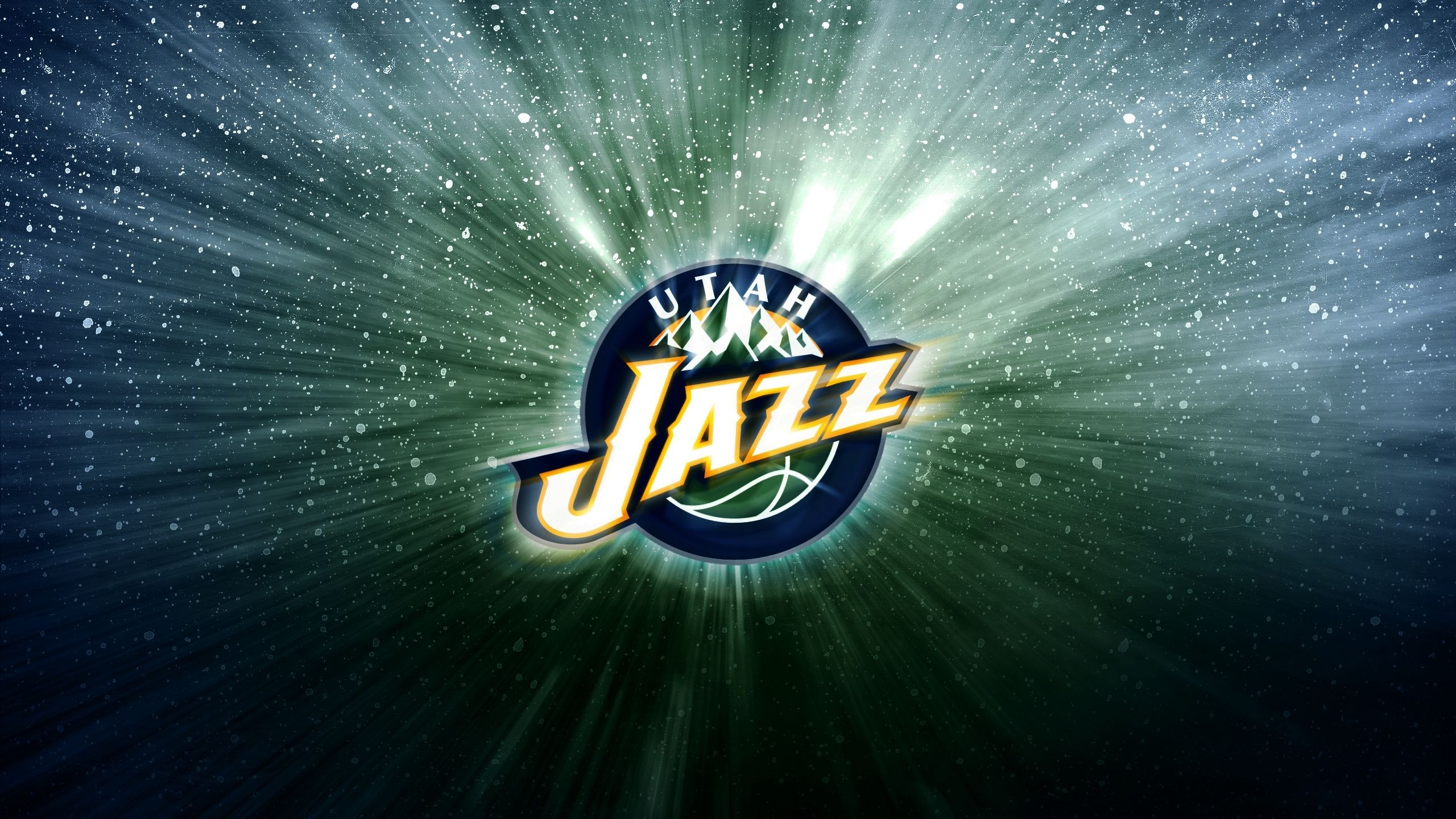 Utah Jazz Logo - Wallpaper mountains, background, logo, jazz, Basketball, Utah, NBA, Utah  Jazz for mobile and desktop, section спорт, resolution 2560x1440 - download