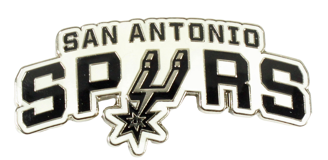 San Antonio Spurs Logo - San Antonio Spurs GRANDE Logo Pin - 2