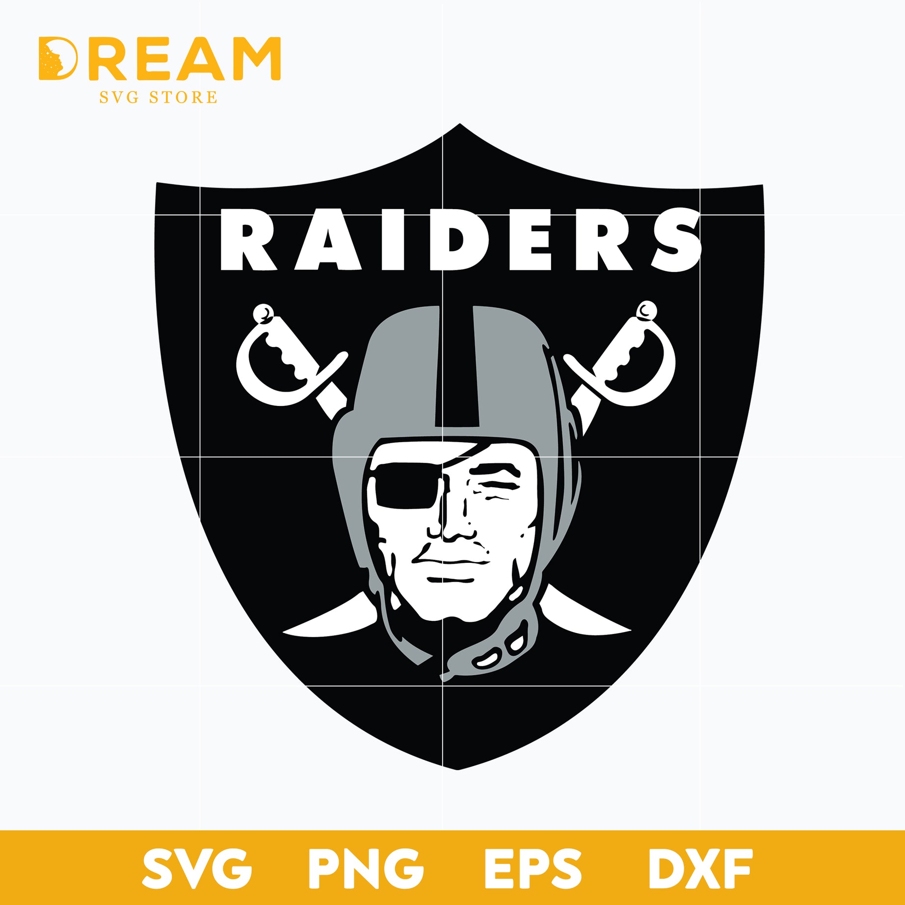 Las Vegas Raiders Logo - Las Vegas Raiders logo svg, Raiders svg, Nfl svg, png, dxf, eps digita –  DreamSVG Store
