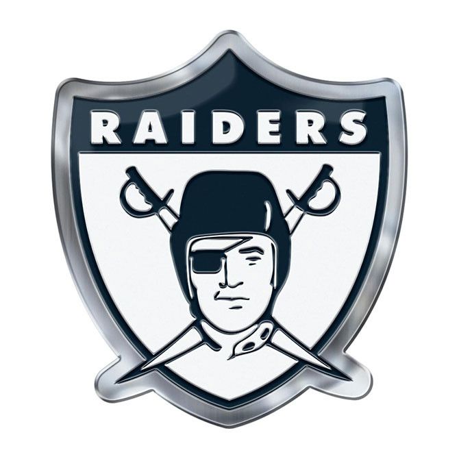 Las Vegas Raiders Logo - Las Vegas Raiders Auto Emblem Color Alternate Logo
