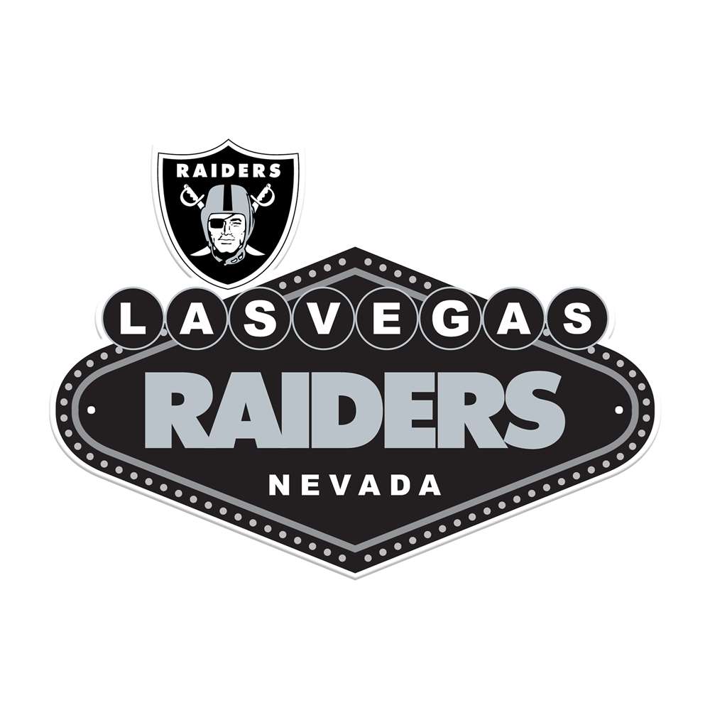 Las Vegas Raiders Logo - Las Vegas Raiders Laser Cut Steel Logo Statement Size-Vegas Sign