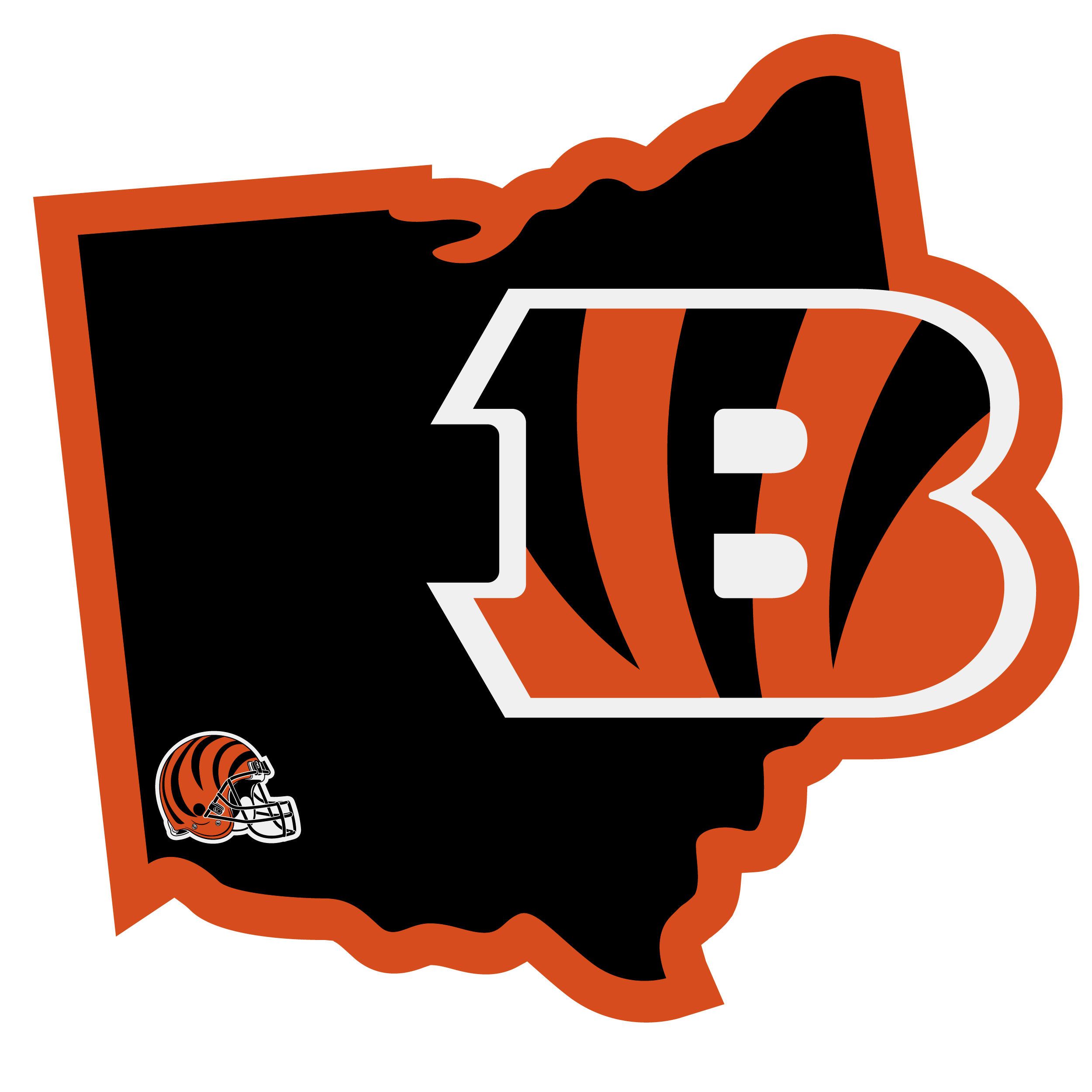 Cincinnati Bengals Logo - Cincinnati Bengals Home State Decal