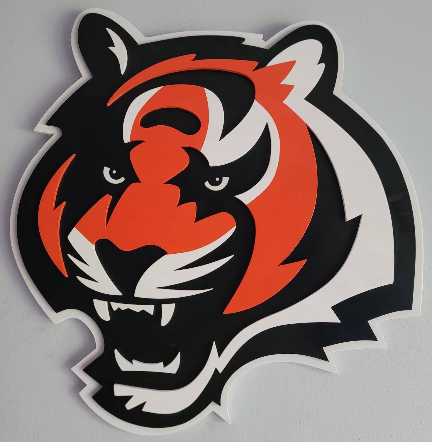 Cincinnati Bengals Logo - Cincinnati Bengals Logo Wood Sign - Etsy