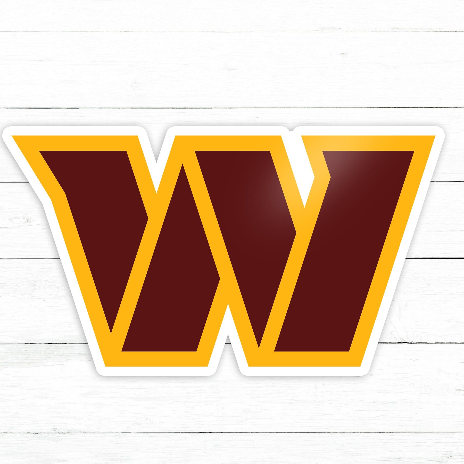 Washington Commanders Logo - Washington Commanders Sticker | Waterproof Vinyl Decal | 3in –  CustomStickers.com