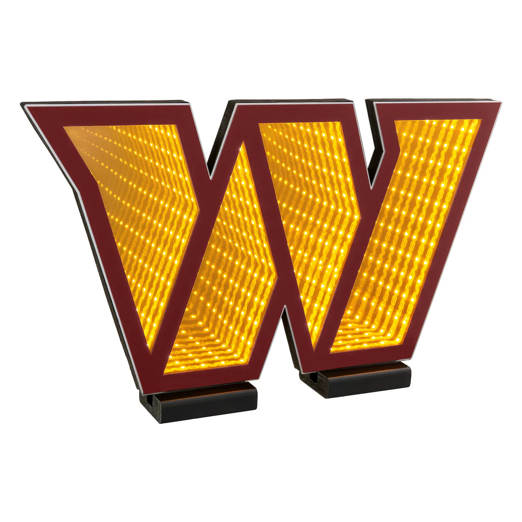 Washington Commanders Logo - WASHINGTON COMMANDERS LED INFINITY LOGO LIGHT – JR'S SPORTS