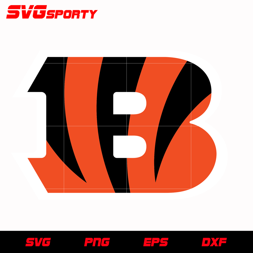 Cincinnati Bengals Logo - Cincinnati Bengals Primary Logo svg, nfl svg, eps, dxf, png, digital f –  SVG Sporty