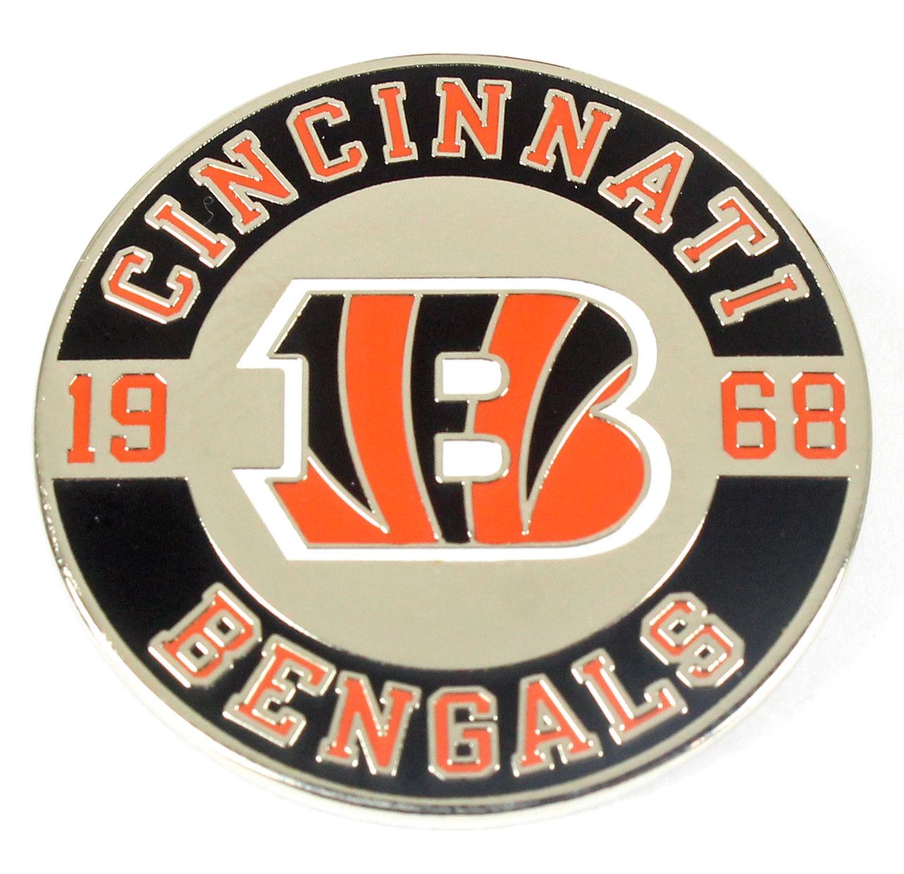 Cincinnati Bengals Logo - Cincinnati Bengals Established 1968 Pin.