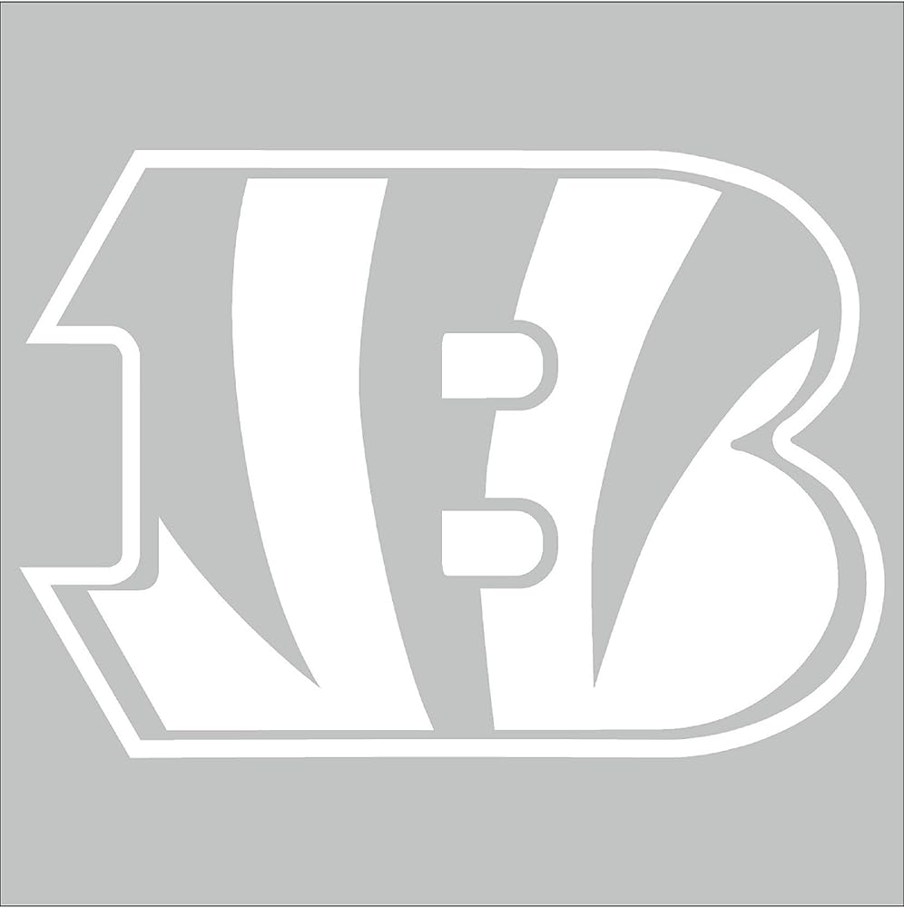 Cincinnati Bengals Logo - Amazon.com: NFL Cincinnati Bengals WCR25663014 Perfect Cut Decals, 8