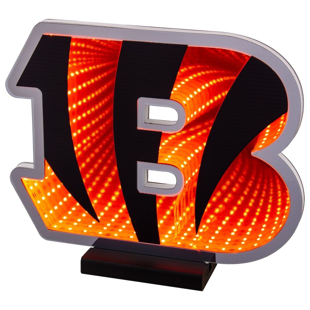 Cincinnati Bengals Logo - Cincinnati Bengals LED Infinity Logo Light