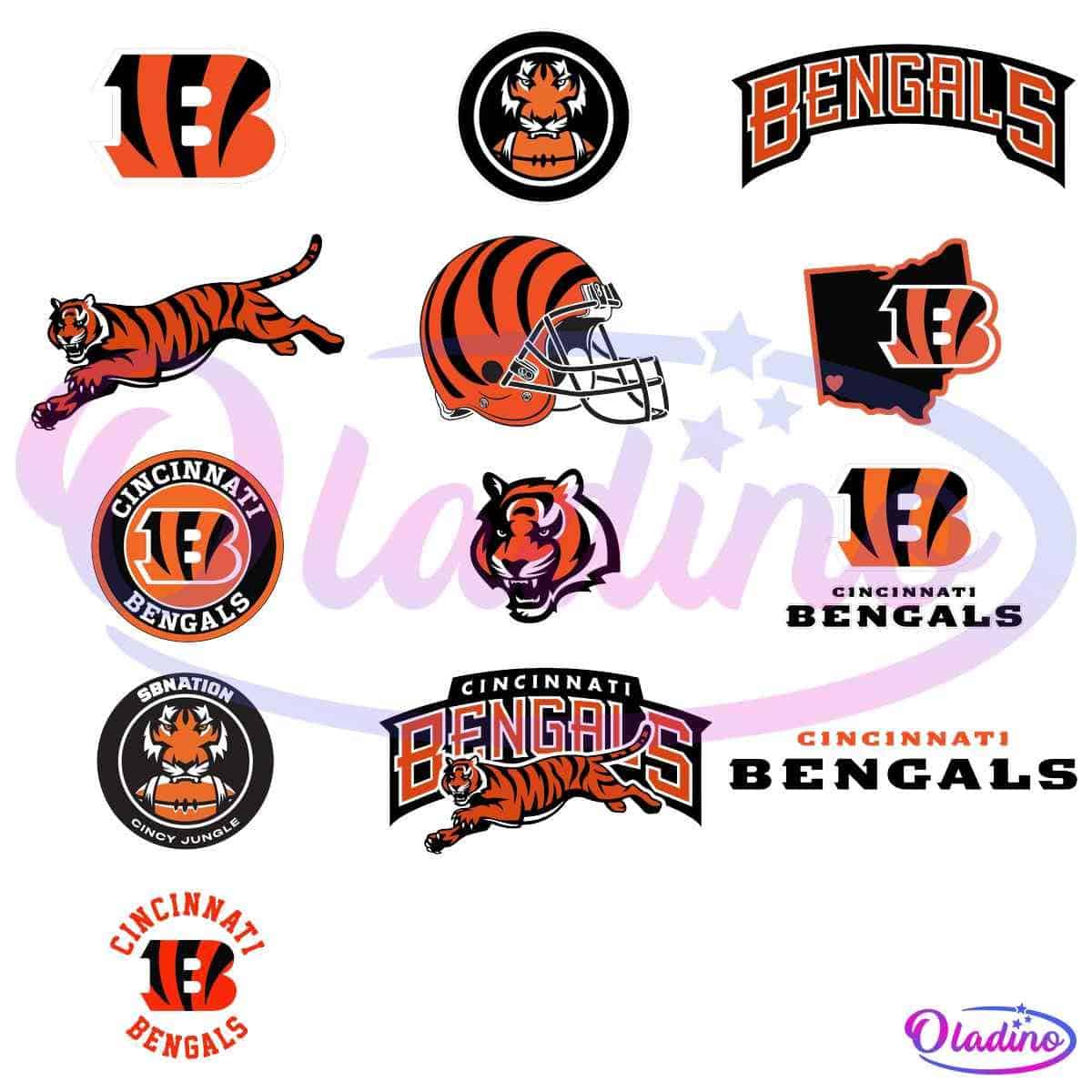 Cincinnati Bengals Logo - Cincinnati Bengals Logo Svg Bundle Files - Free Download