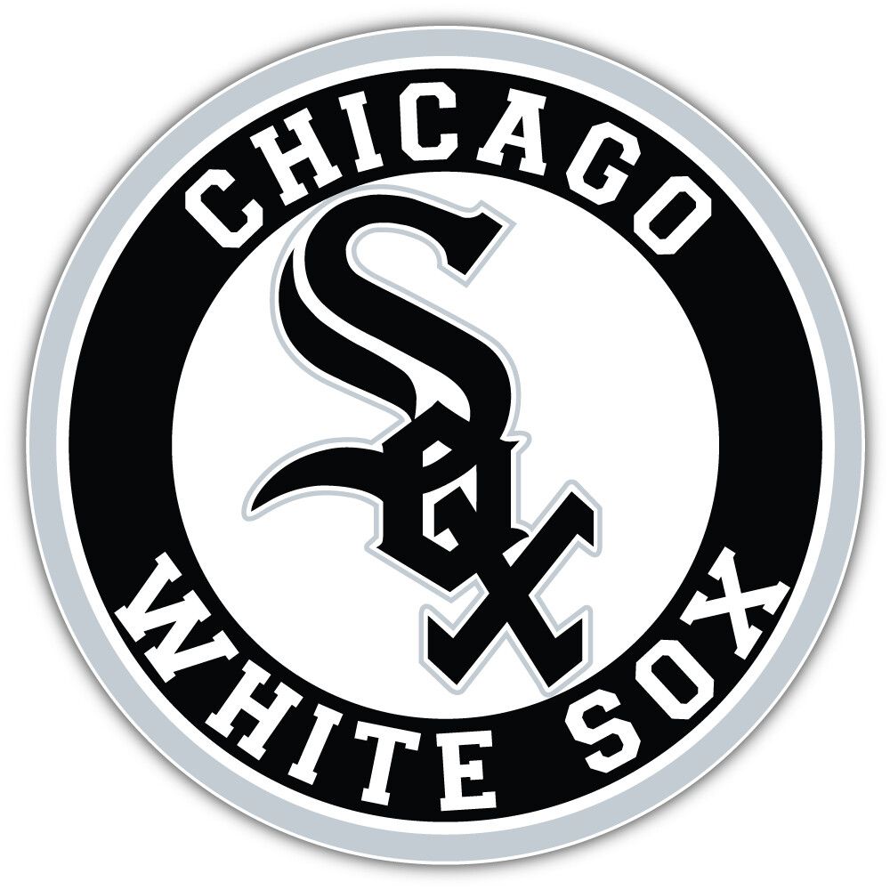 Chicago White Sox Logo - Chicago White Sox MLB Baseball Sport Logo Car Bumper Sticker Decal 