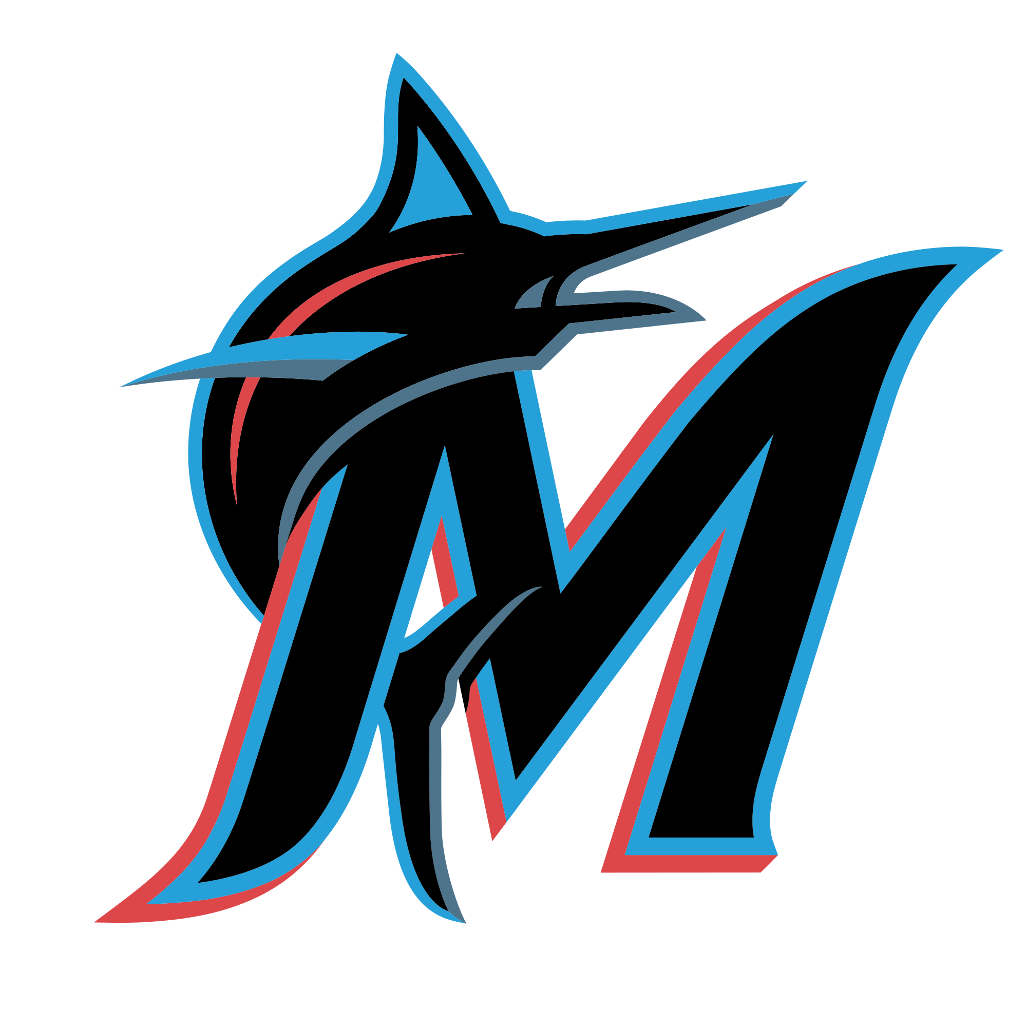 Miami Marlins Logo - Miami Marlins Rebrand — Fanbrandz