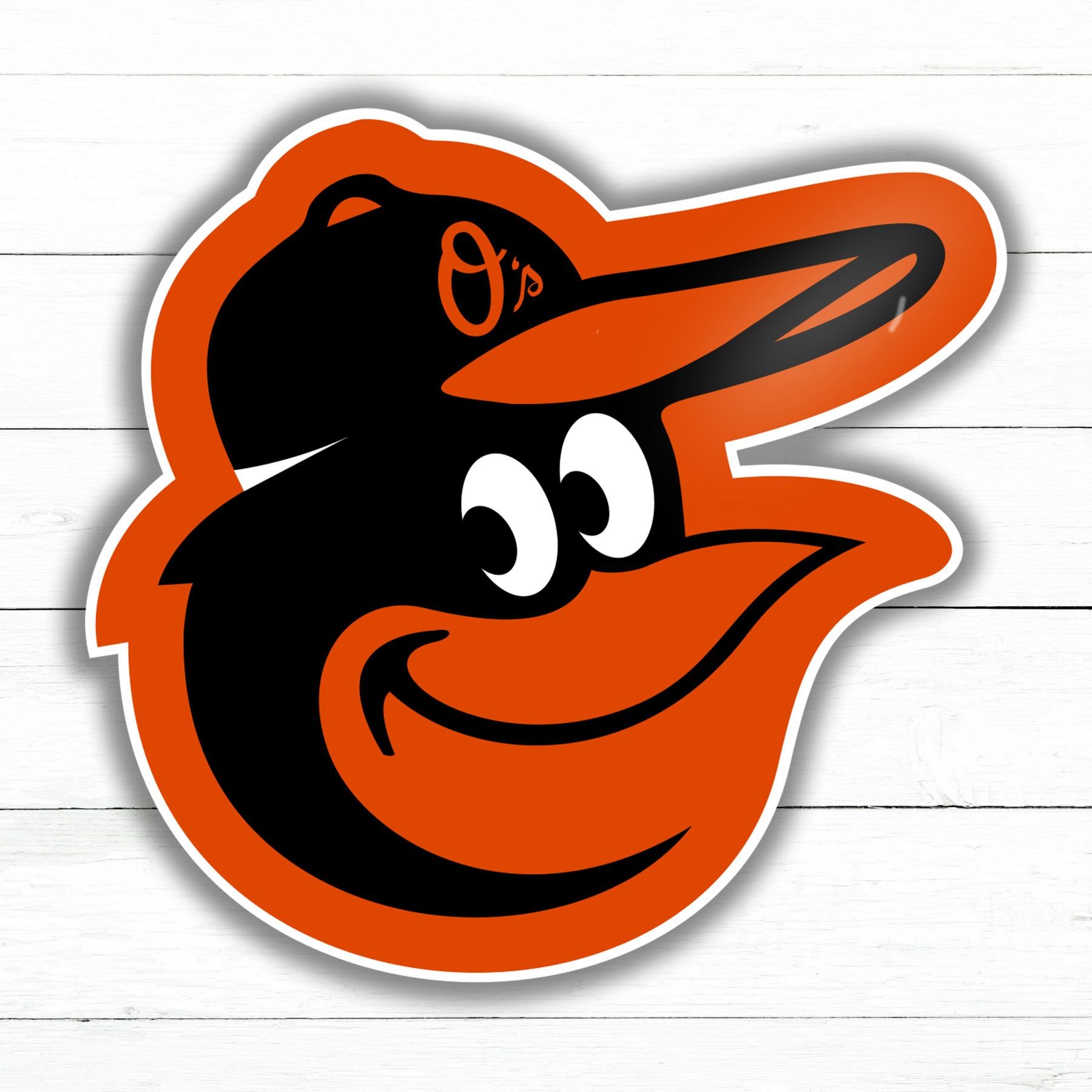 Baltimore Orioles Logo - Baltimore Orioles Sticker | Waterproof Vinyl Decal | 3in –  CustomStickers.com