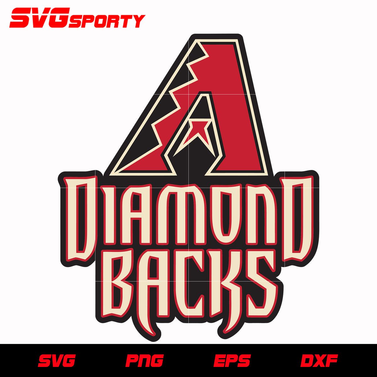 Arizona Diamondbacks Logo - Arizona Diamondbacks Logo svg, mlb svg, eps, dxf, png, digital file fo –  SVG Sporty