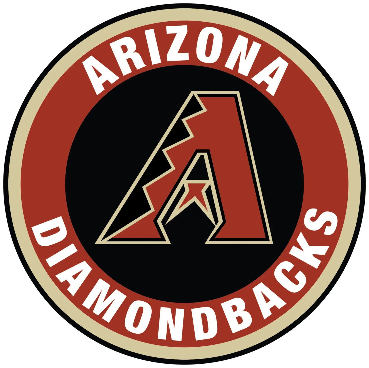 Arizona Diamondbacks Logo - Arizona Diamondbacks: Baseball - Original Round Rotating Lighted Wall Sign