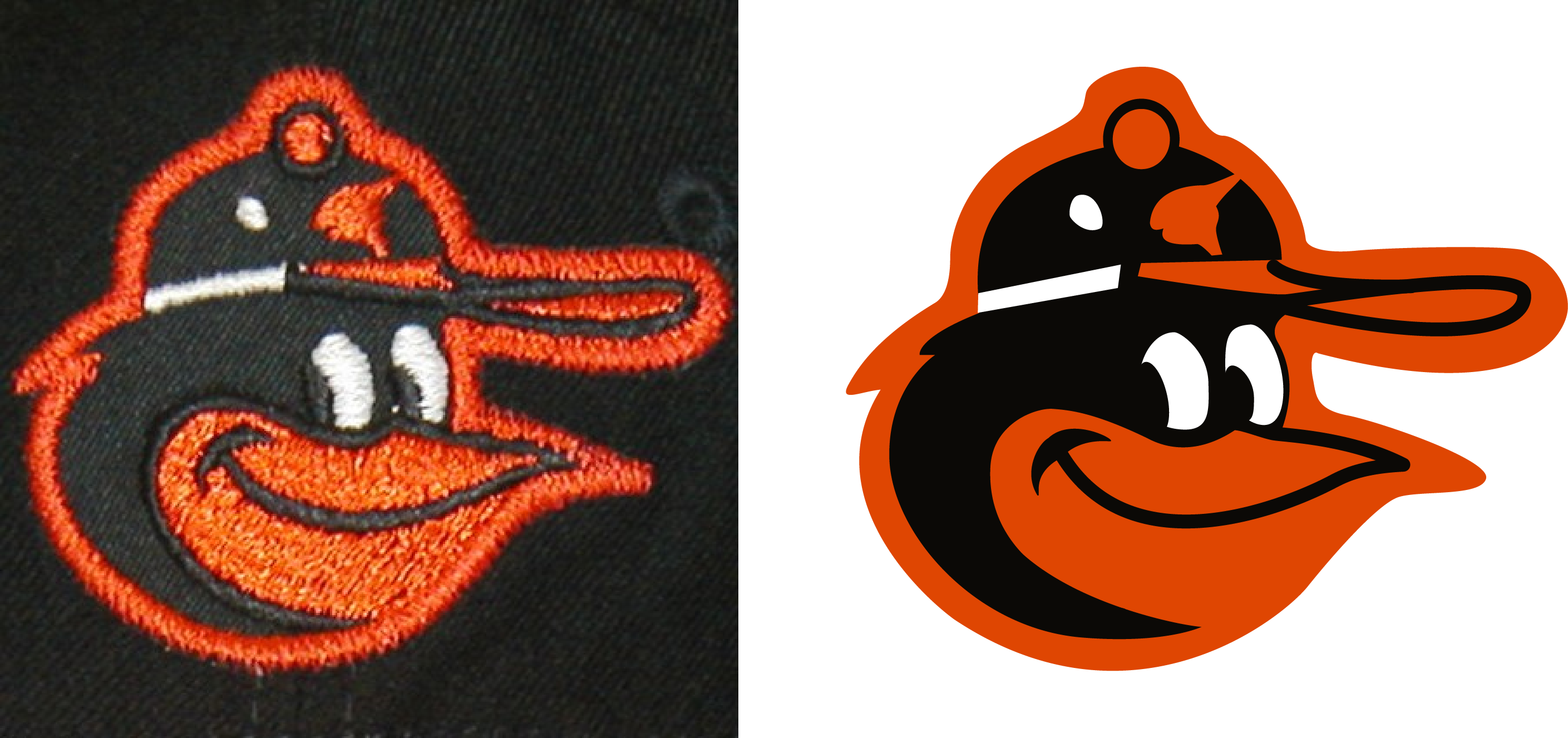Baltimore Orioles Logo - Baltimore Orioles Cartoon Bird Cap Logos | The Cartoon Bird