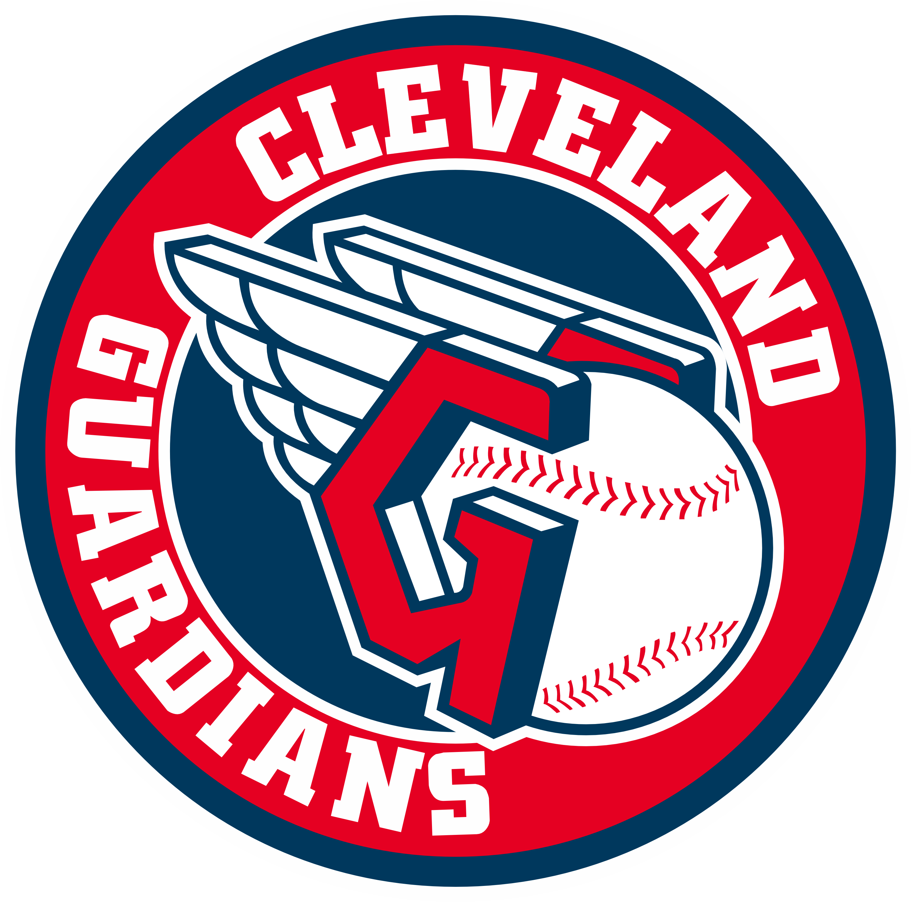 Cleveland Guardians Logo - CG7 - GUARDIANS CIRCLE LOGO