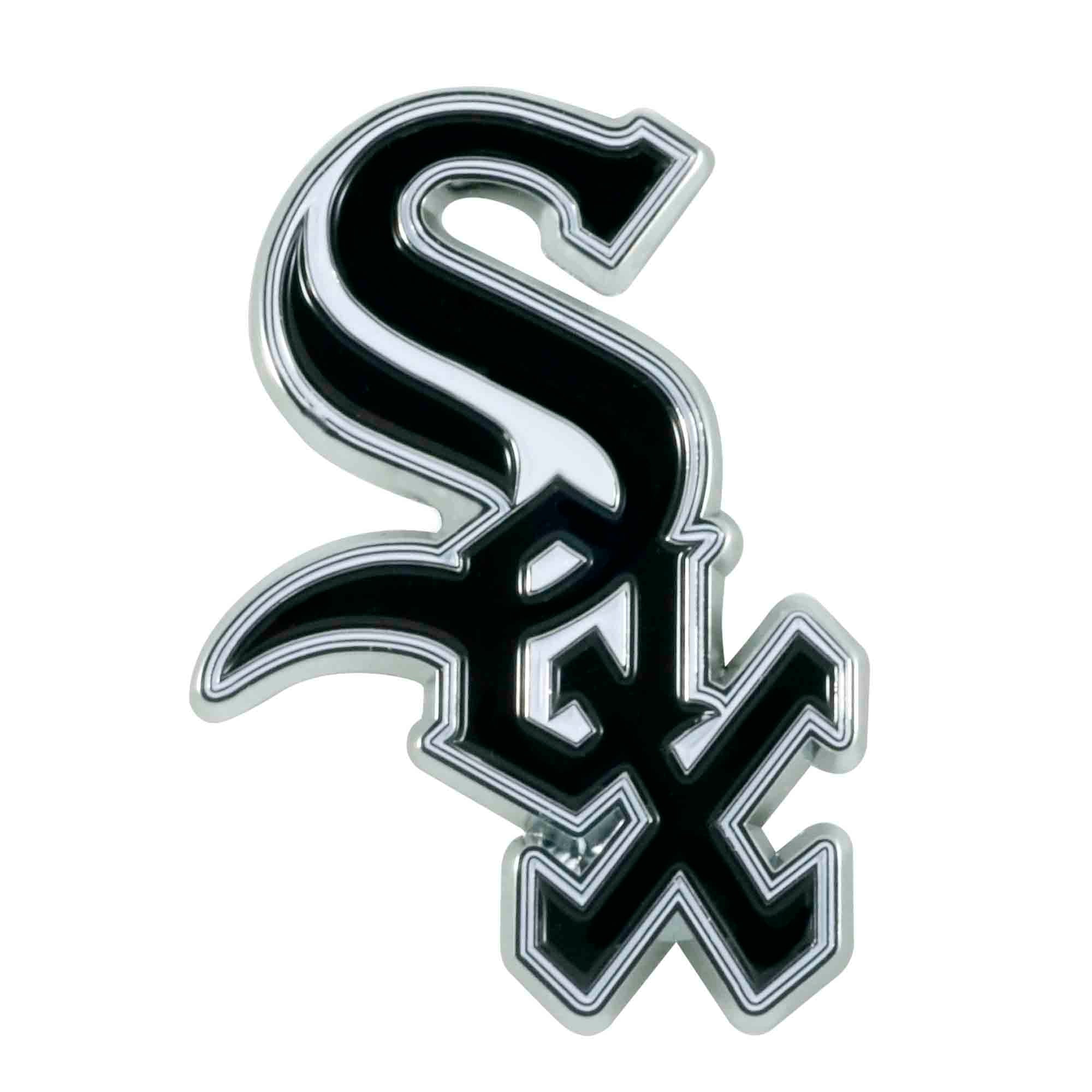 Chicago White Sox Logo - fanmats MLB - Chicago White Sox Color Emblem Deals | Home & Garden