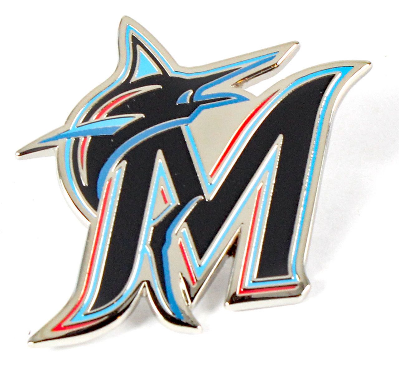 Miami Marlins Logo - Miami Marlins Logo Pin