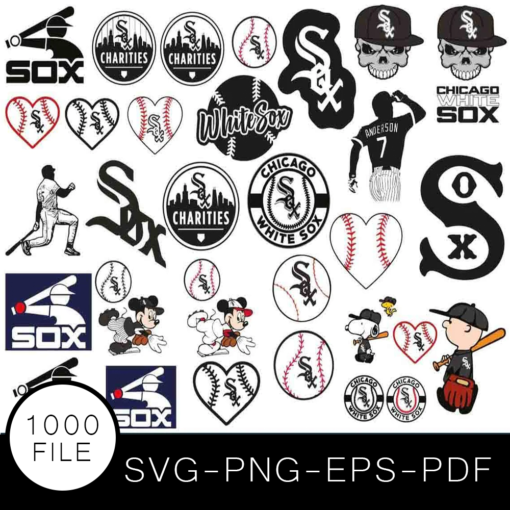 Chicago White Sox Logo - Chicago White Sox 8 Inch Vinyl Car Magnet [NEW] MLB Auto Emblem Decal  Sticker