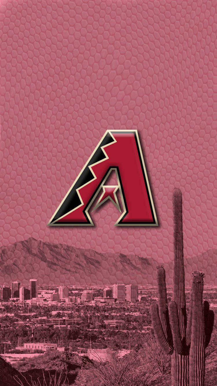 Arizona Diamondbacks Logo - Download Arizona Diamondbacks Pink Logo Wallpaper | Wallpapers.com