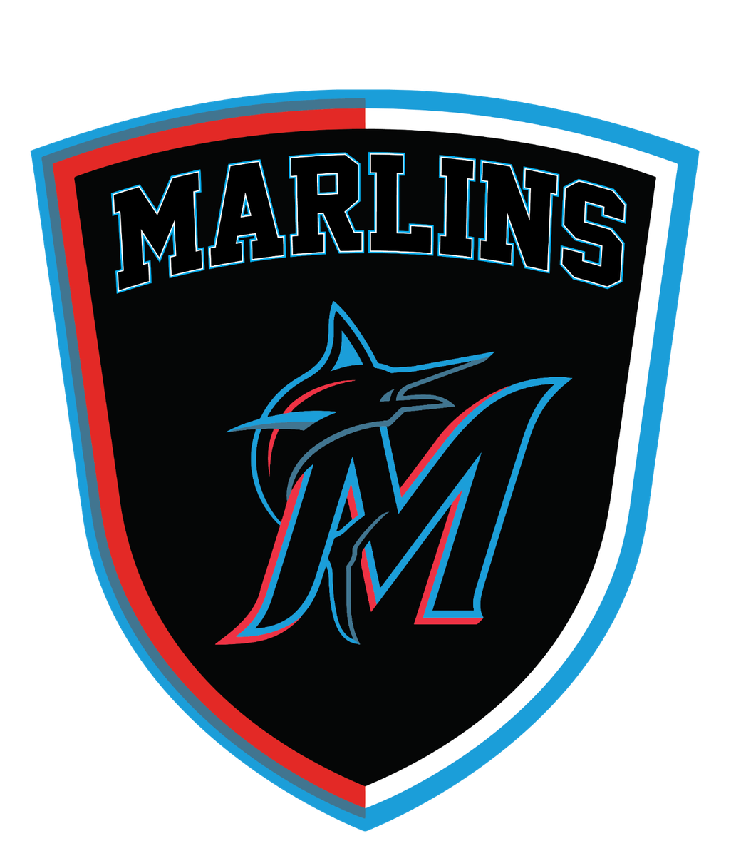 Miami Marlins Logo - Miami Marlins MLB Baseball Vinyl Sticker/Decal