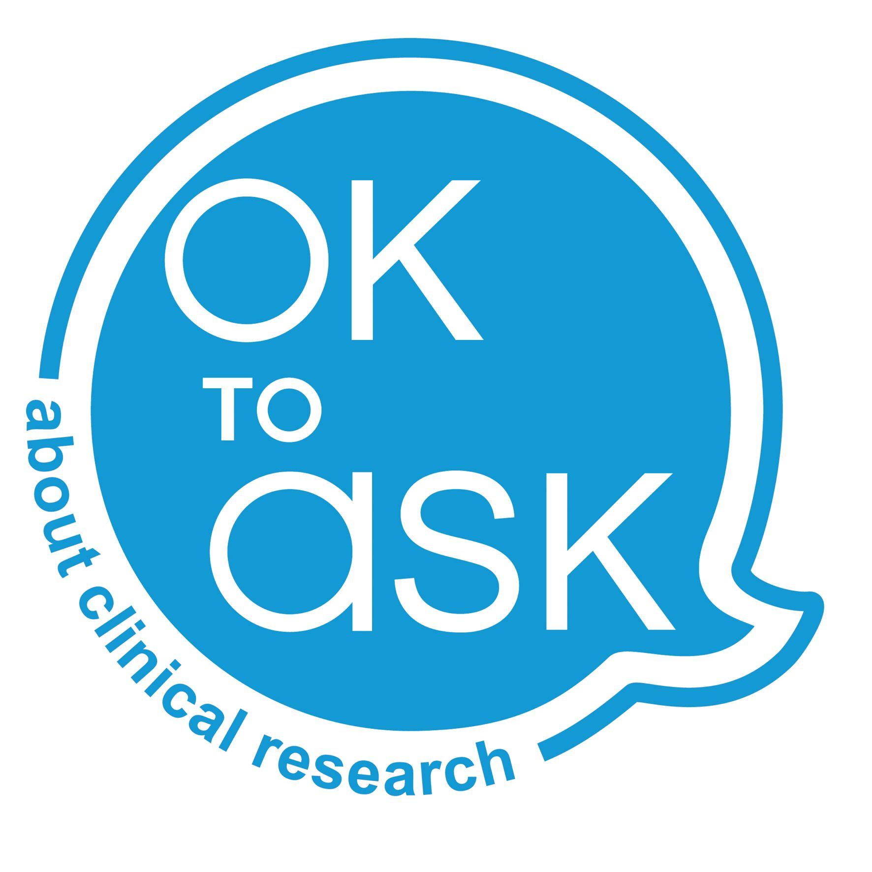 Ask Logo - ok to ask logo Tees Hospitals NHS Foundation Trust. South