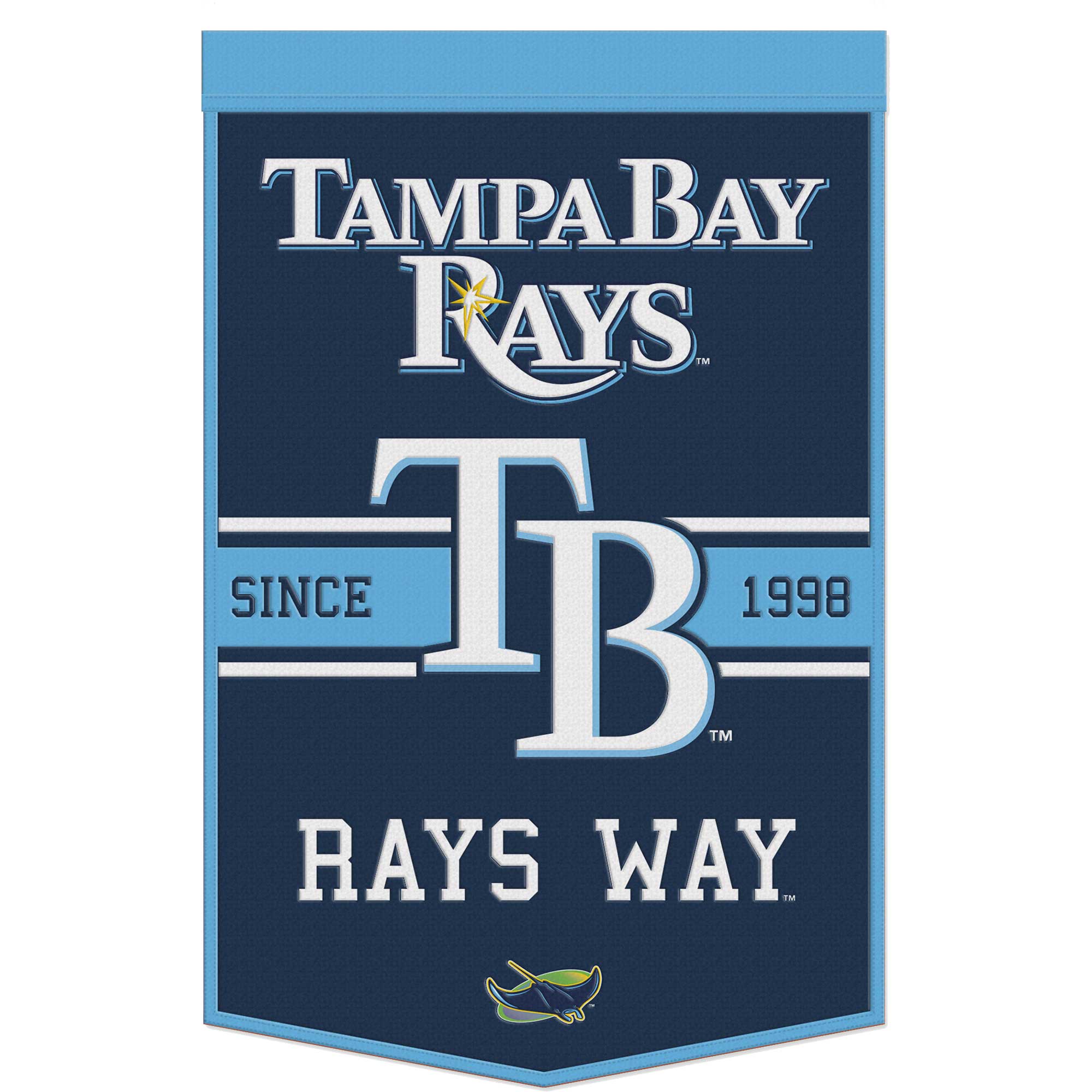 Tampa Bay Rays Logo - Tampa Bay Rays WinCraft 24
