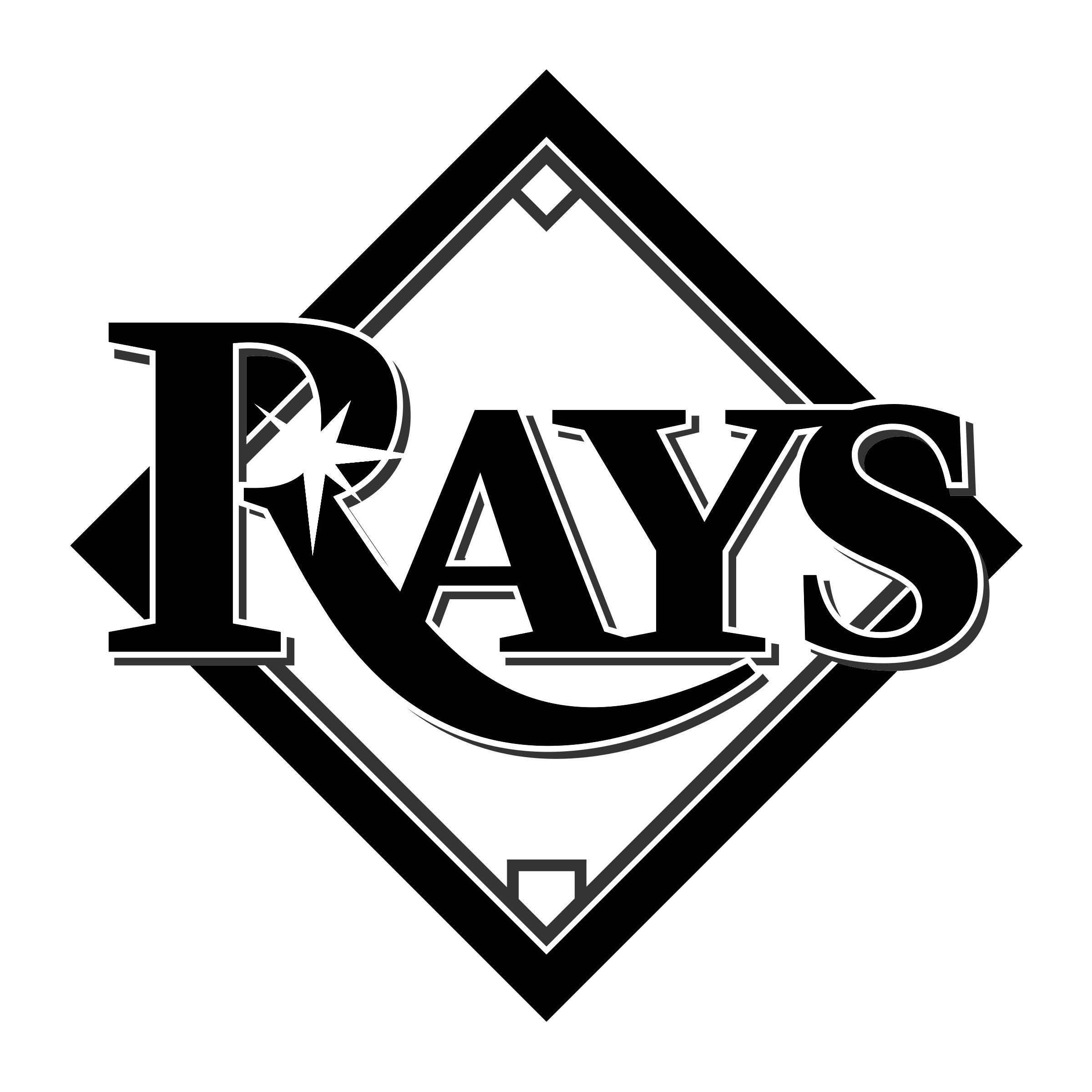 Tampa Bay Rays Logo - Tampa Bay Rays Logo PNG Transparent & SVG Vector - Freebie Supply