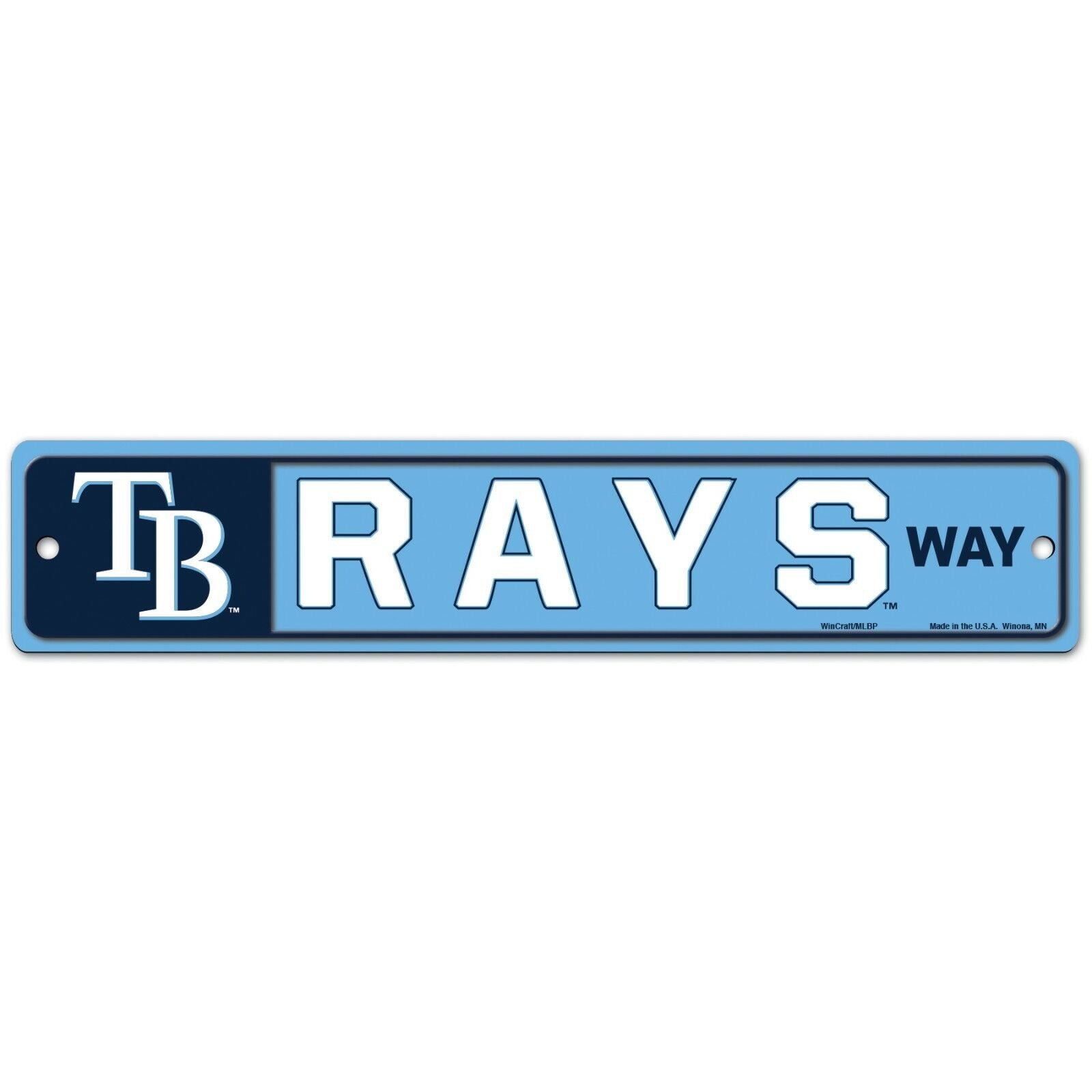 Tampa Bay Rays Logo - Tampa Bay Rays Street Sign