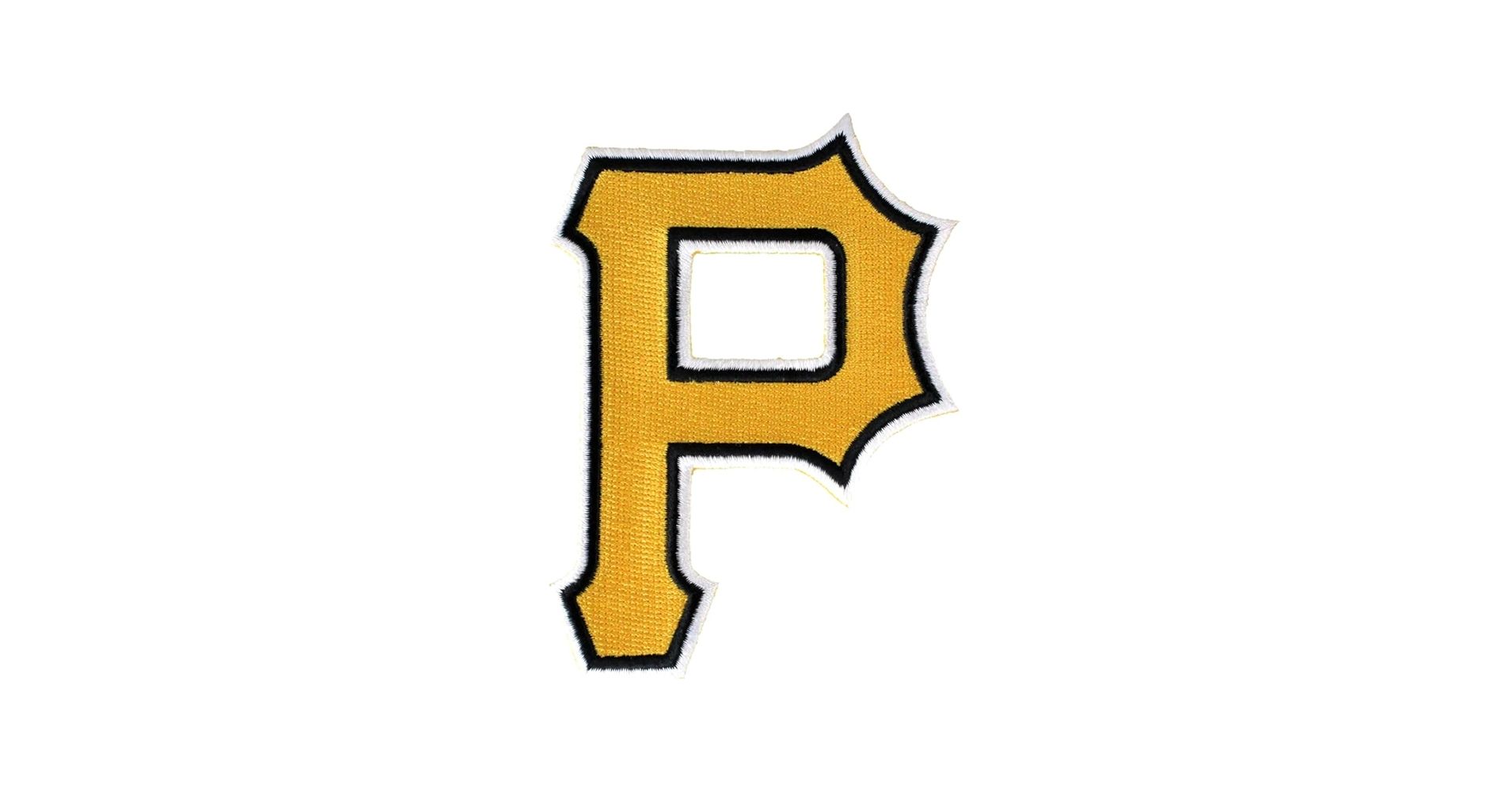 Pittsburgh Pirates Logo - Amazon.com: Emblem Source Pittsburgh Pirates Alternate 'P' Patch, 1 Piece,  Rectangular, Sports Collector Patch, Sew On, Plastic, 3 Inches Wide by 4  Inches Tall : Sports & Outdoors