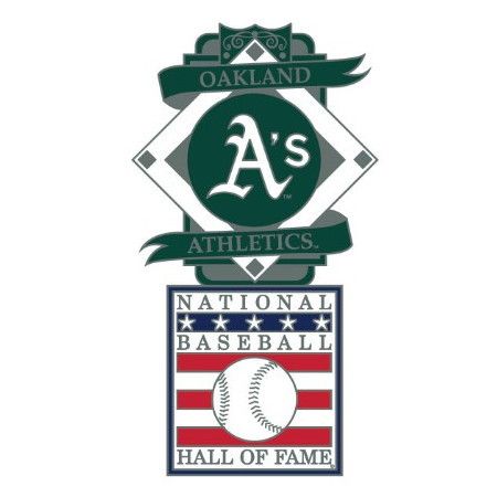 Oakland Athletics Logo - Oakland Athletics Baseball Hall of Fame Logo Exclusive Collector's Pin