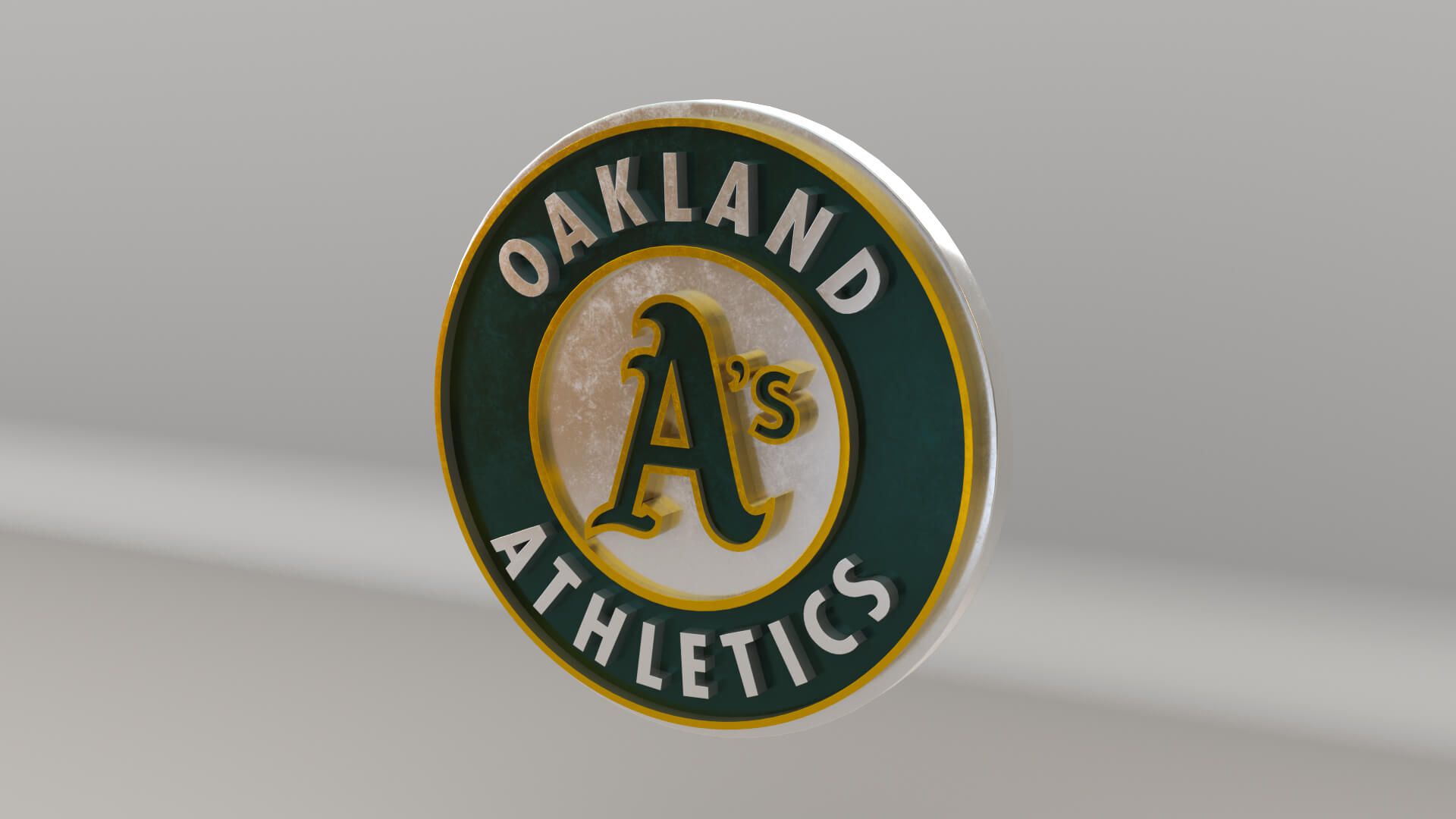 Oakland Athletics Logo - MLB Oakland Athletics Team Logo Bundle by guimart