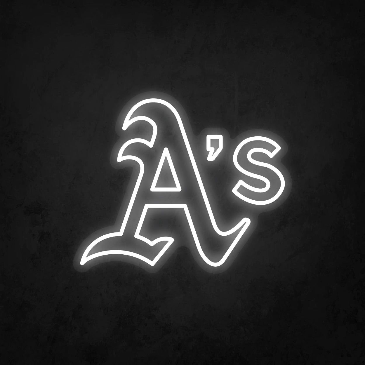 Oakland Athletics Logo - LED Neon Sign - Oakland Athletics - Medium – Self Signs