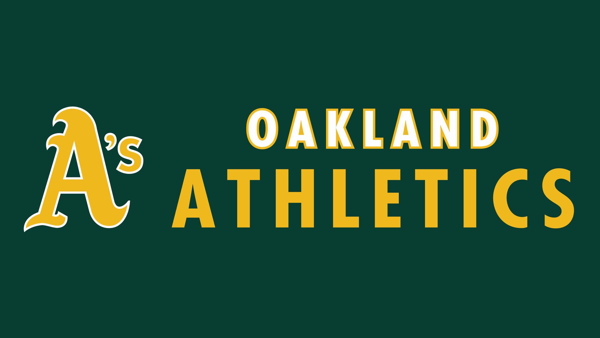 Oakland Athletics Logo - 100+] Oakland Athletics Pictures | Wallpapers.com