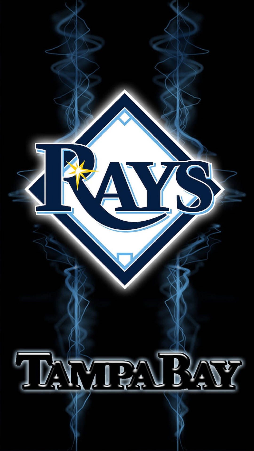 Tampa Bay Rays Logo - Download Tampa Bay Rays Symbol Wallpaper | Wallpapers.com