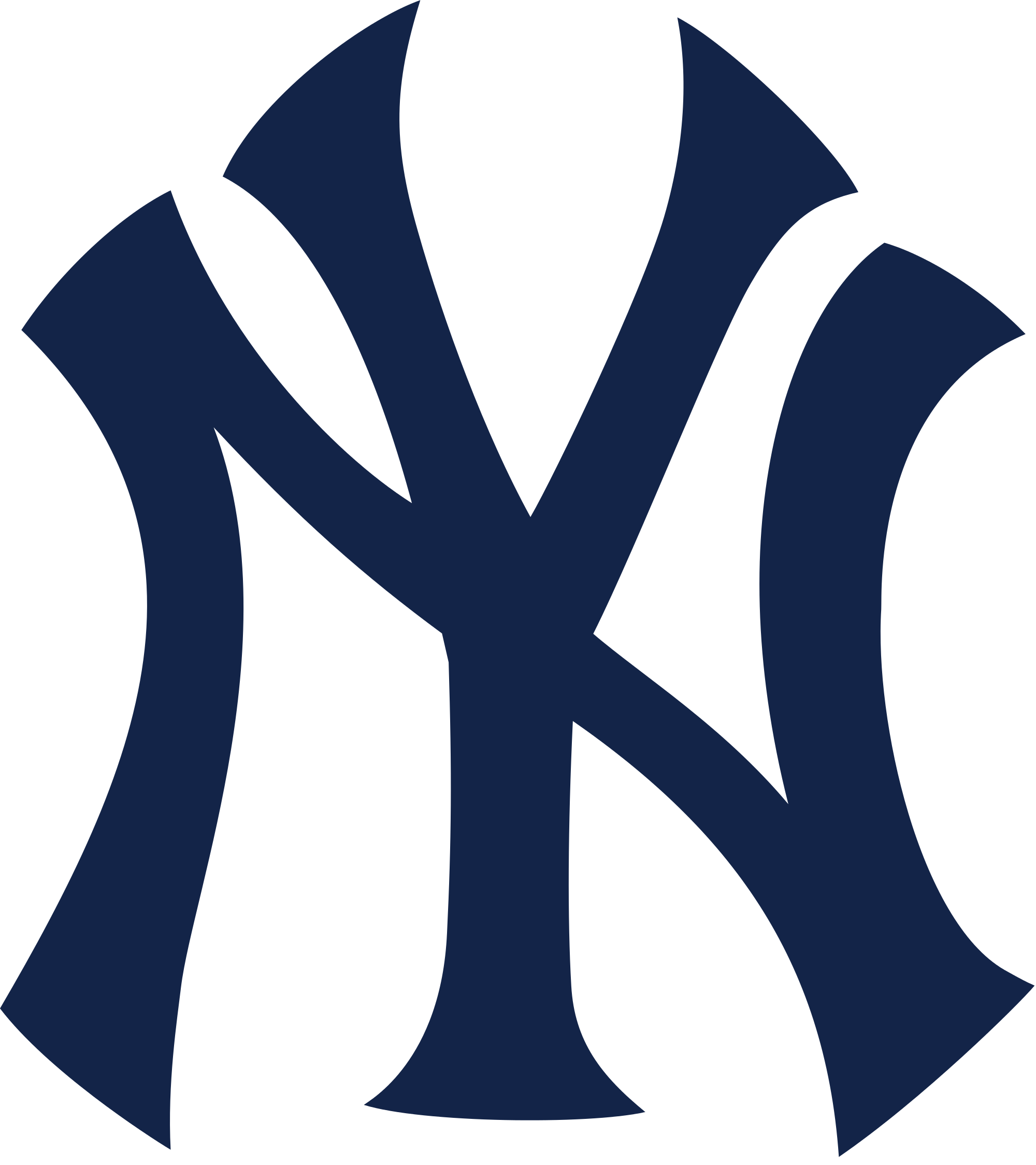 New York Yankees Logo - New York Yankees Logo NY transparent PNG - StickPNG