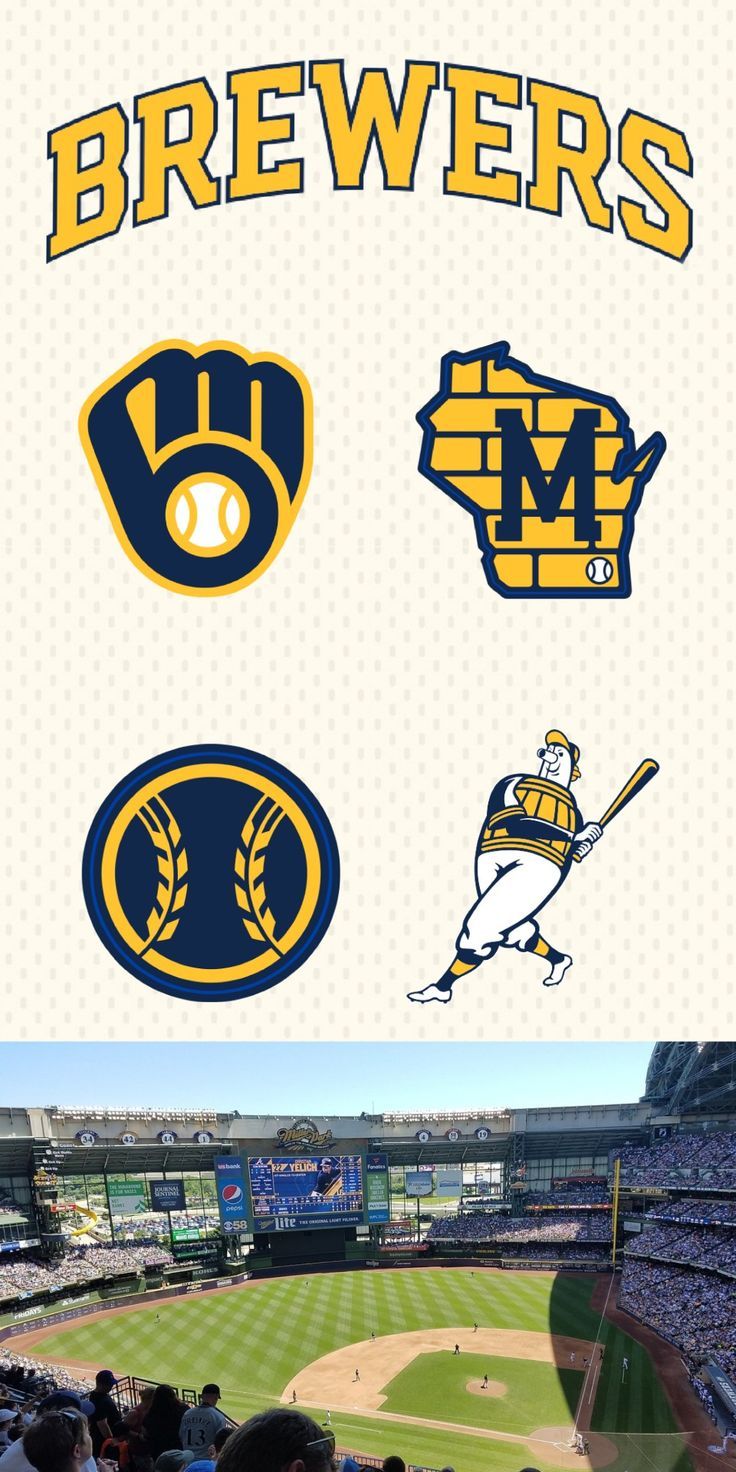 Milwaukee Brewers Logo - Milwaukee Brewers Logos Miller Park Wallpaper