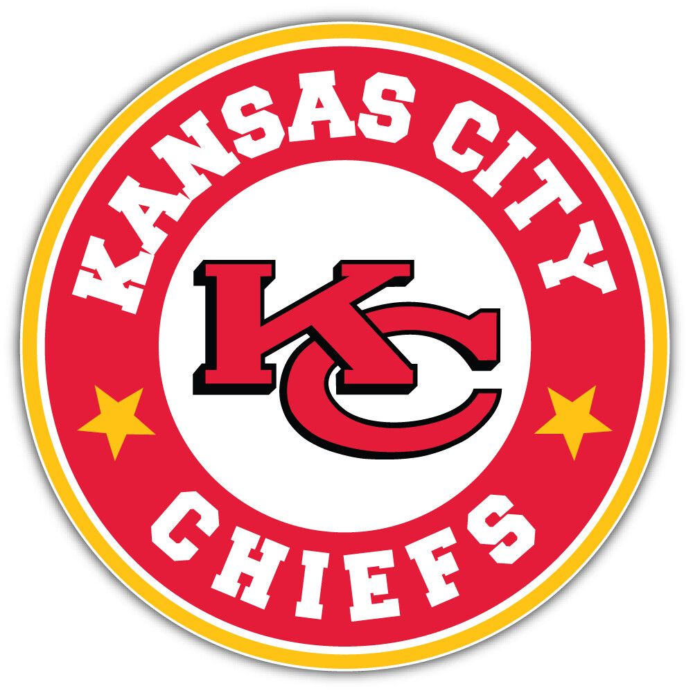 Kansas City Chiefs Logo - Kansas City Chiefs Logo NFL Sport Car Bumper Sticker Decal 