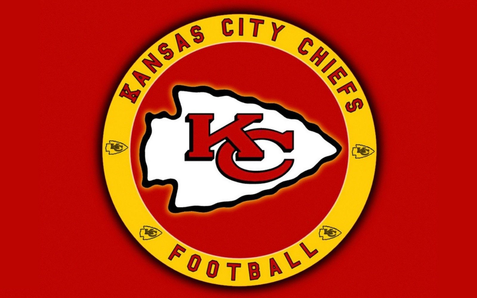 Kansas City Chiefs Logo - KANSAS CITY CHIEFS LOGO POSTER 24 X 36 INCH