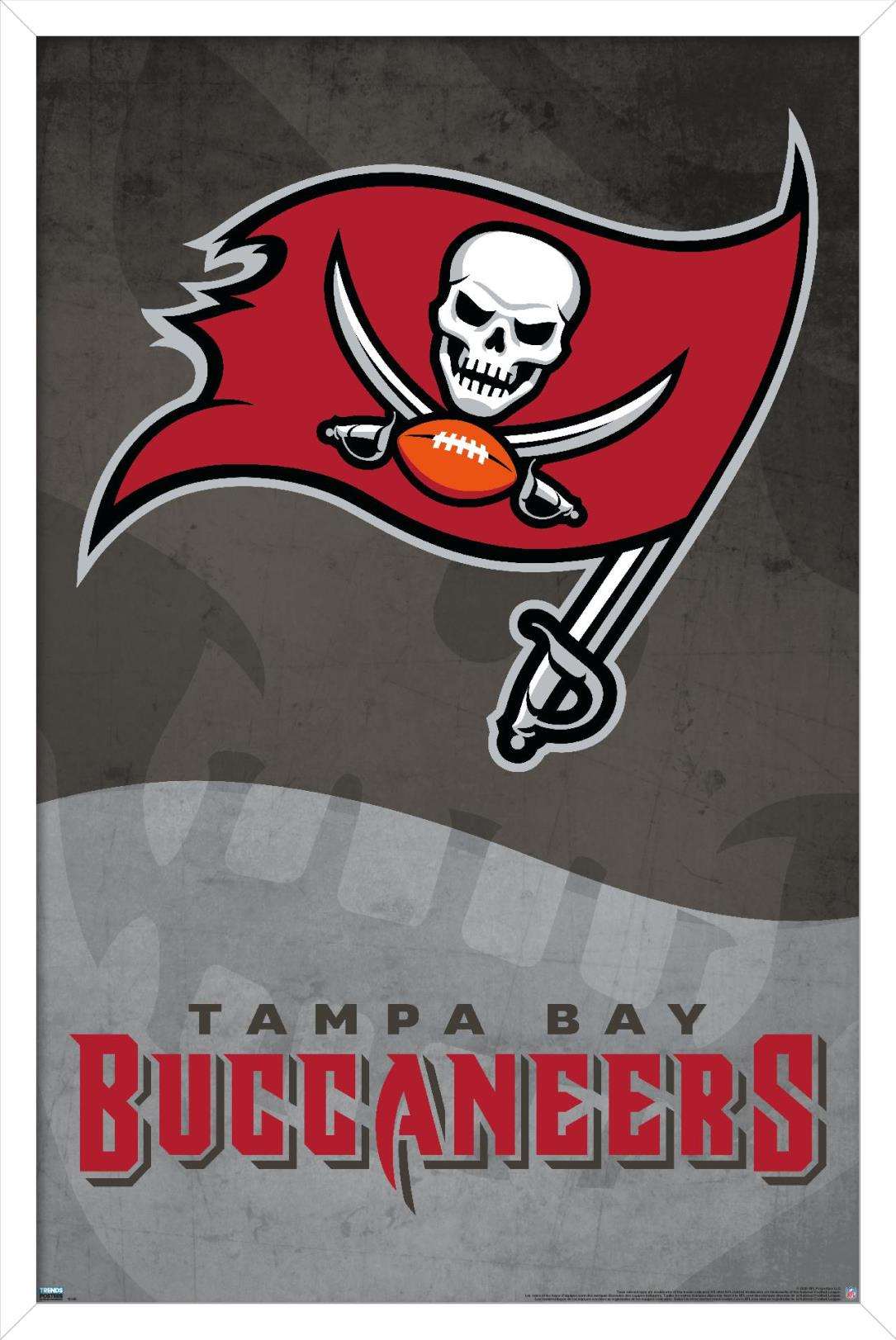 Tampa Bay Buccaneers Logo - NFL Tampa Bay Buccaneers - Logo 20 Poster | eBay