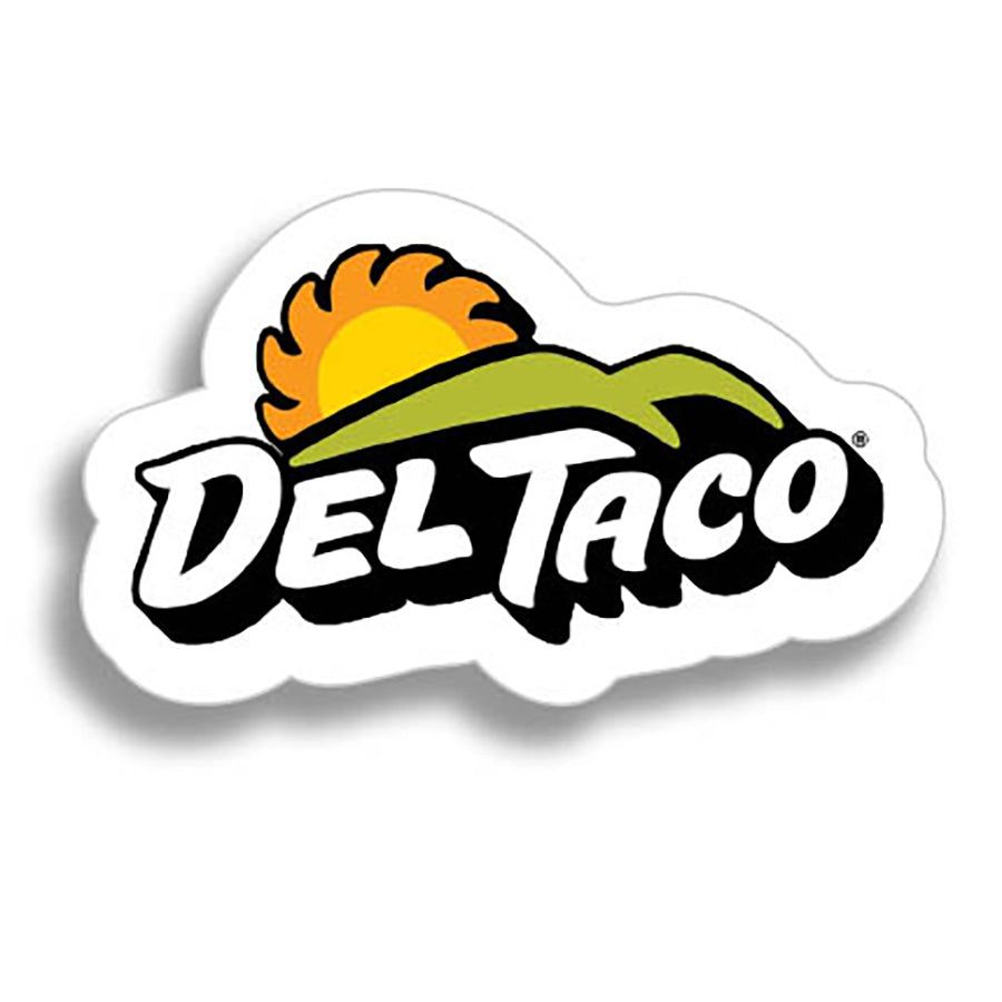 Del Taco Logo - Stickers
