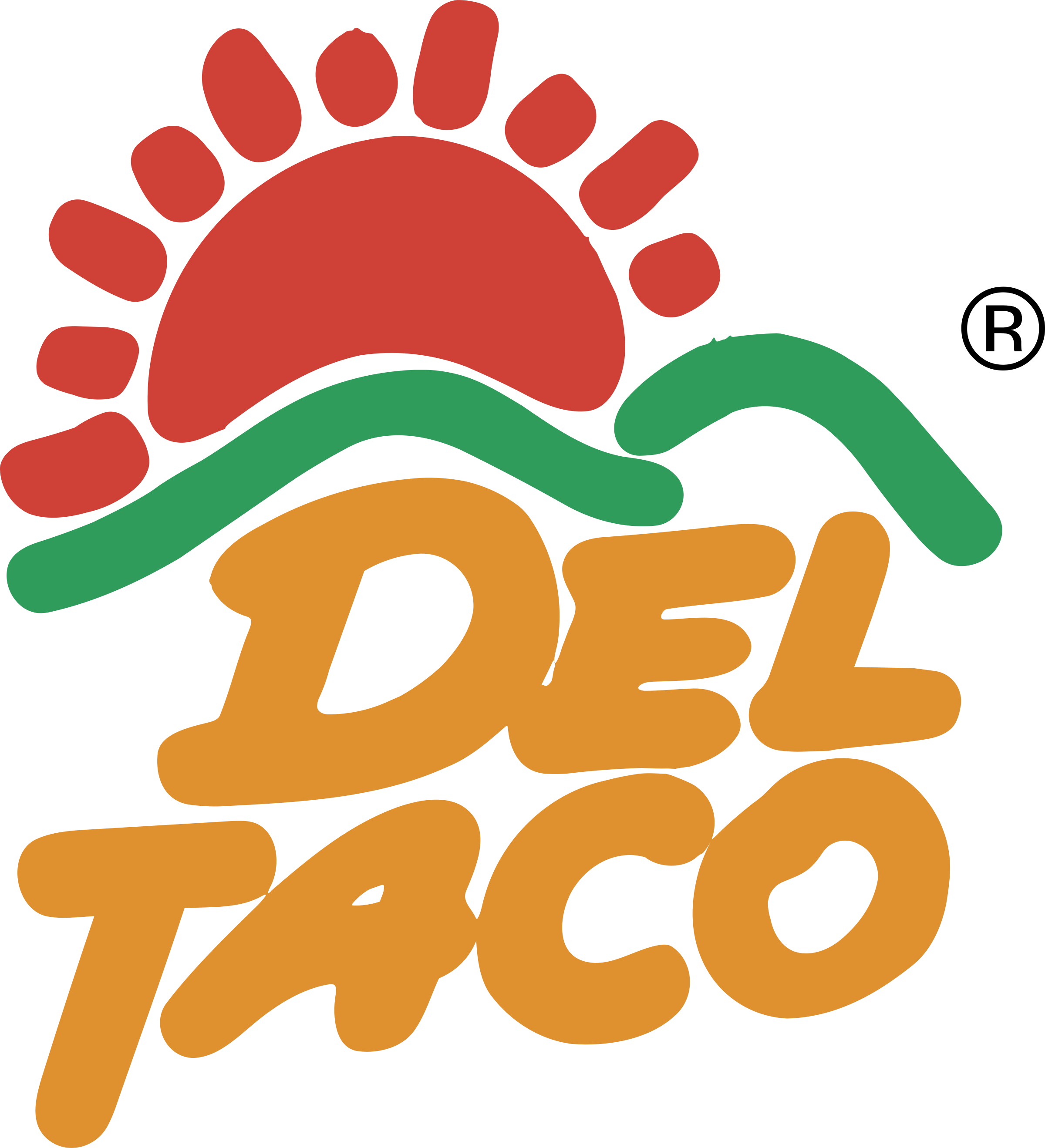 Del Taco Logo - DEL TACO 2 Logo PNG Transparent & SVG Vector - Freebie Supply