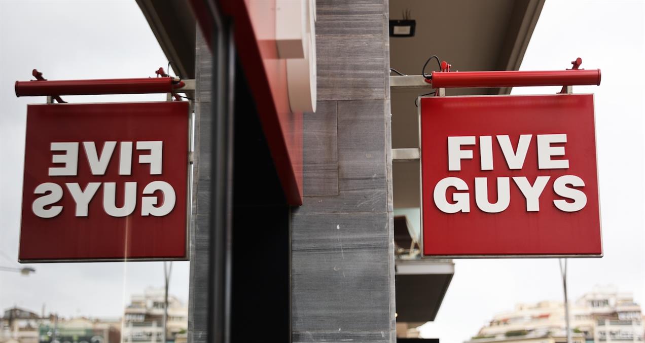 Five Guys Logo - Five Guys kicks off review for creative project | Campaign US