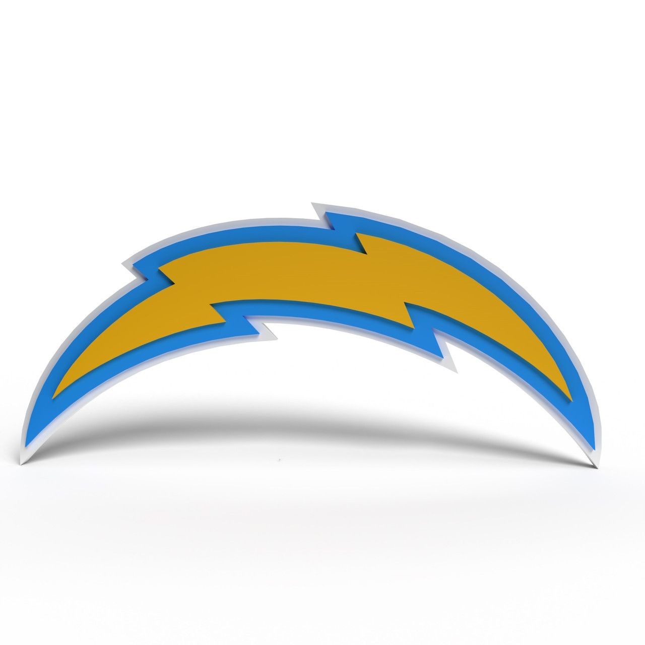Los Angeles Chargers Logo - Los Angeles Chargers 3D Fan Foam Logo Sign